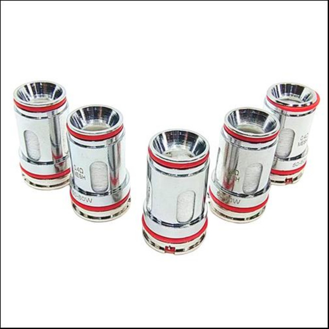 5PCS 메쉬 코일 0.4Ohm 코일 GTi GT-I 교체 코일 헤드 메쉬 코일 코어 액세서리