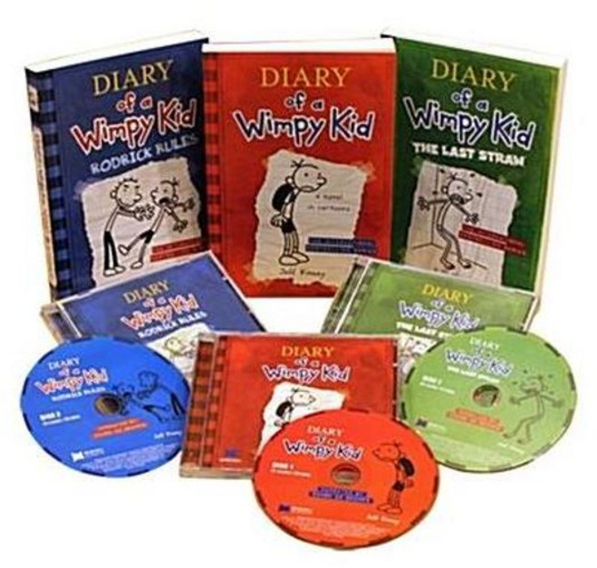 [Hachette]Diary of a Wimpy Kid #1-3 (Book & CD), Hachette
