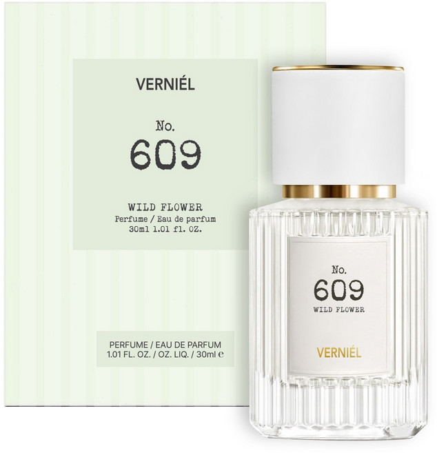 609 베르니엘 여자향수 그린 플로럴향 와일드플라워 여성향수 흔하지않은 은은한 니치향수, 1개, 30ml