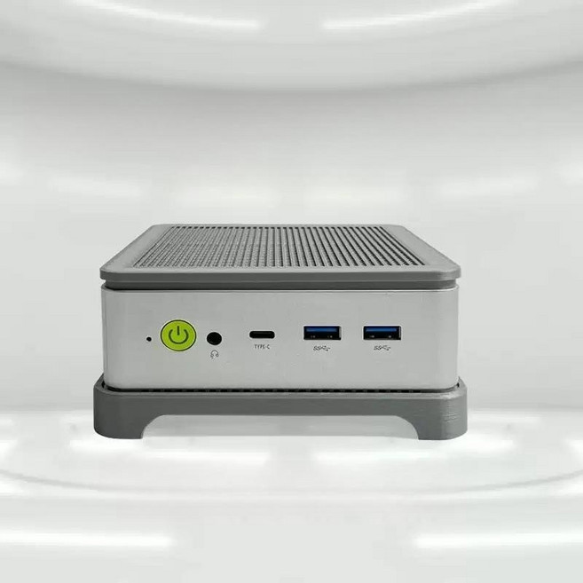 GMKtec GMK M6 K5 K6 K7 K8 K9 M5Pro 모드킷 쿨링 커스텀 개조 받침대, 1세트, ABS실버, 상단커버+팬