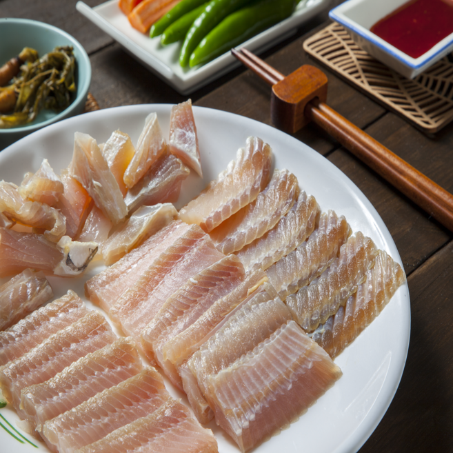 완씨수산 흑산도 국내산 100% 홍어 1kg 숙성도 대청도 숙성 혼술 세트, 1박스, 흑산도 1kg 상급자