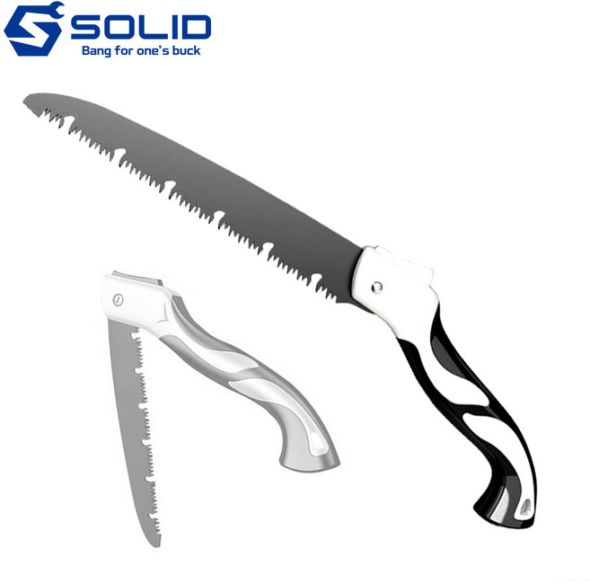 솔리드 접톱 접이식톱 180mm 미니 전지톱 쇠톱 실톱 줄톱 목공용 나무톱 나무자르기 가지치기, 솔리드 접톱 180mm, 1개