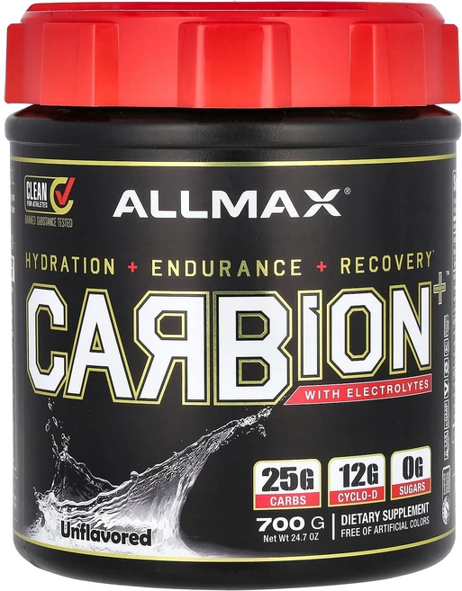 올맥스 CARBion 전해질 함유 무맛 700g 24.7oz, 5개 - 쿠팡