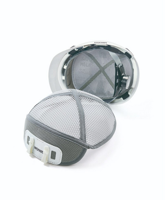 ZB-A001 안전모땀내피 [안전모땀내피 안전모내피 냉감원단 안전모], 1개입, 1개, 그레이