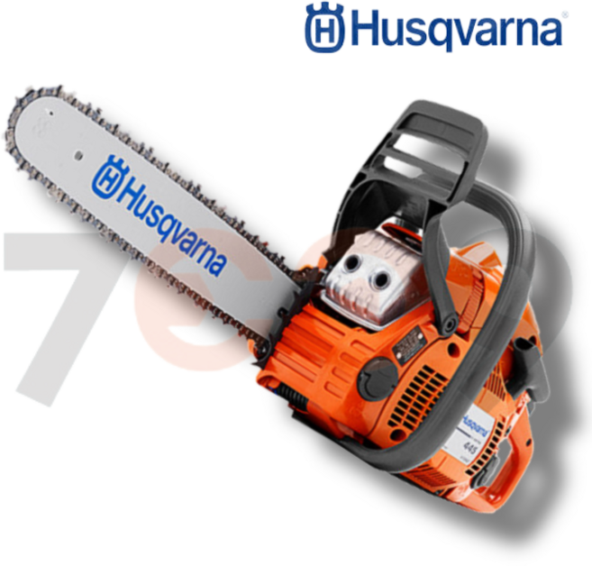 허스크바나 엔진톱 445E II 45CC 2행정 16인치 체인톱, 1개