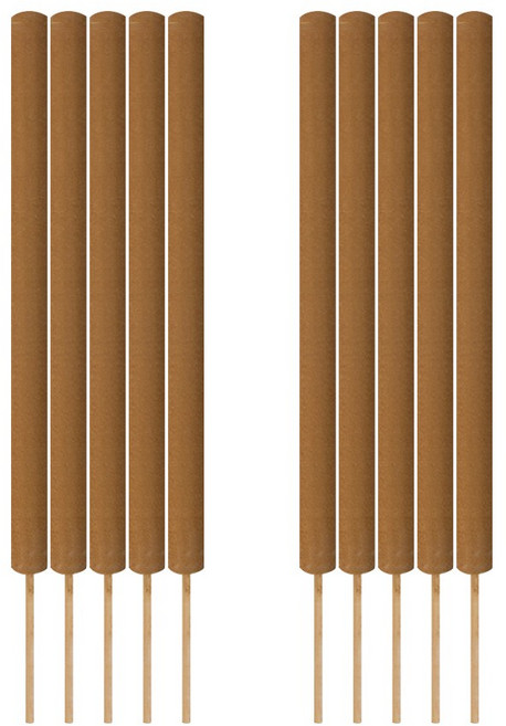 스틱 모기향 캠핑 낚시 모기약 살충제, 10개, 35g