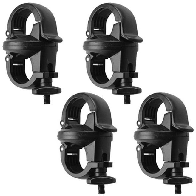 자전거후레쉬거치대 D타입, 블랙, 4개