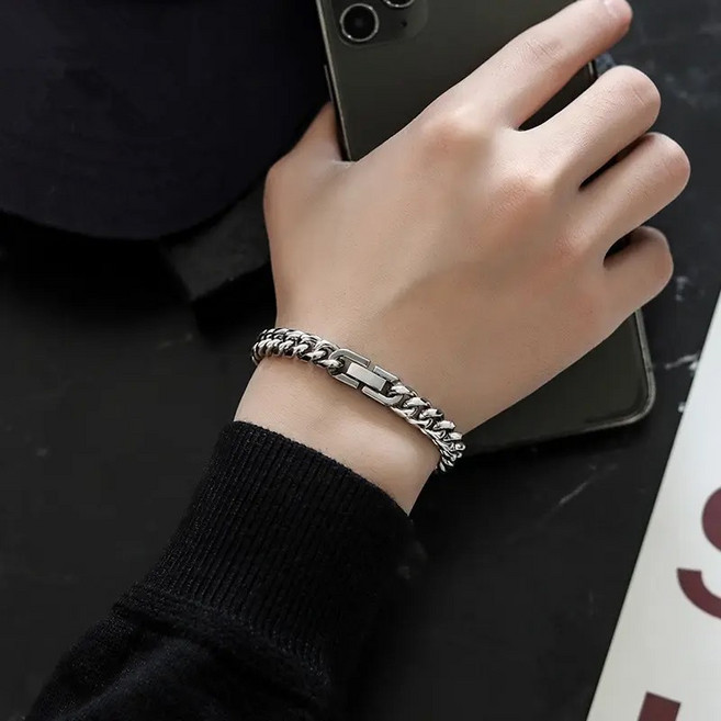 레몬트리 17스탠다드 데일리 써지컬 남성 체인팔찌*기프트박스