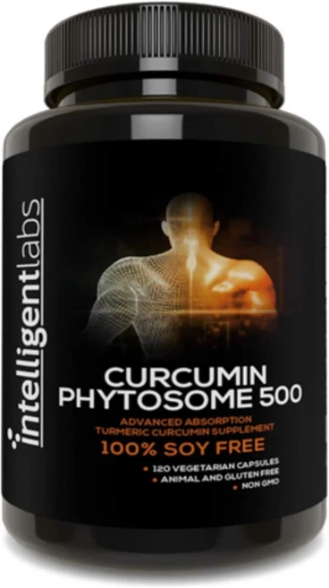 인텔리전트랩 500MG 120캡슐 메리바 커큐민 파이토솜 Intelligent Labs Curcumin, 1개, 120정 - 쿠팡