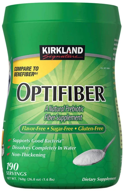 커클랜드 시그니처 옵티파이버 25.6온스 190회 제공량 (2개 Kirkland Signature OPTIFIBER 25.6 Ounces 190 Servings (2 Pack, 920.79g, 1개 - 쿠팡