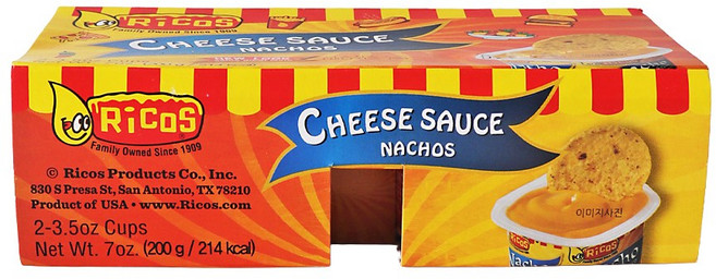 푸드올마켓_ 리코스 나쵸치즈소스 200g, 1개