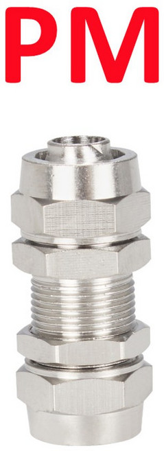 구리 도금 니켈 PM 호스 4MM KPE OD 연결 10 12 공기 14 고속 튜브 16MM KPV 공압 커넥터 PZA, [05] PM, [01] 4mm, 1개