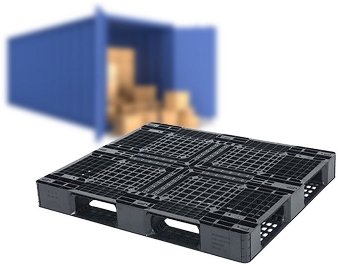 쇼픽온 수출용 파렛트1200x1000x120 7.2kg 검정