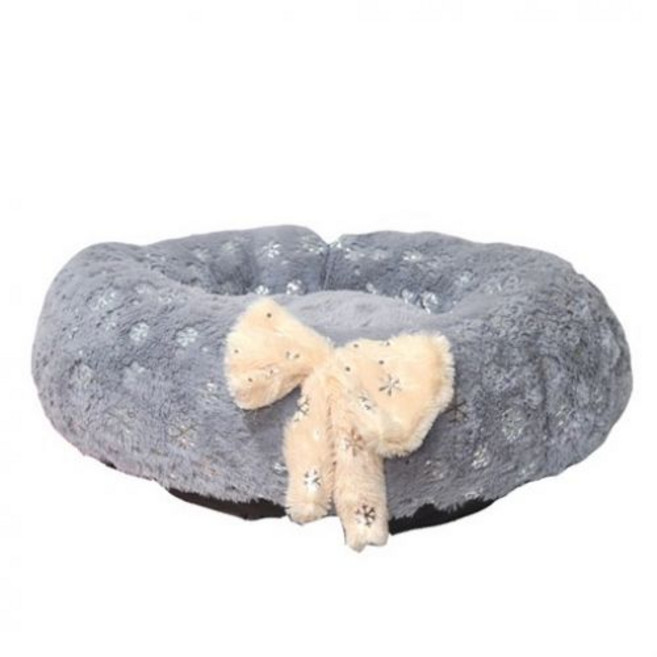 이지펫 뽀송송 방석 강아지방석, 브라운, 1개