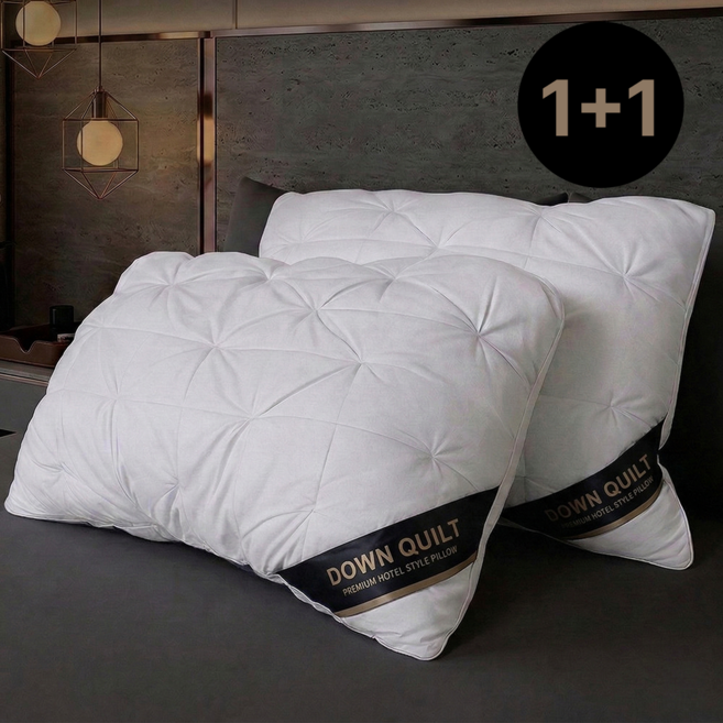 담은일상 5성급 호텔 납품 베개 배게, 2개, 화이트