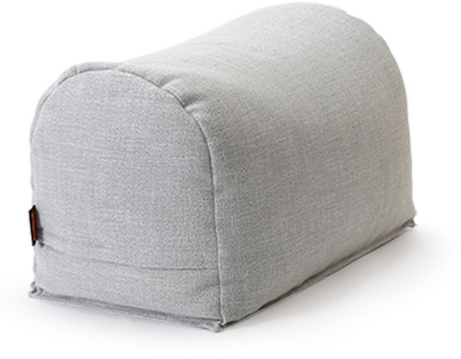 보니타 컨버젼 멜란지 풋스툴 발스툴 발빈백 TT05 발받침대, 에쉬그레이