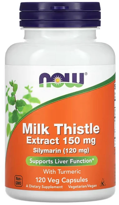 나우푸드 밀크씨슬 더블스트렝스 150mg 120캡슐, 120정, 1개 - 쿠팡