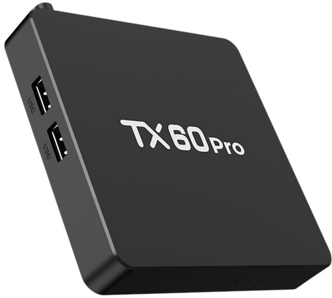 PYHO TV셋톱박스 TX80pro텔레비전 케이스 안드로이드16 와이파이6 4k 듀얼 HD 플레이어 TV BOX, 1개, TX60 pro(1GB+8GB)