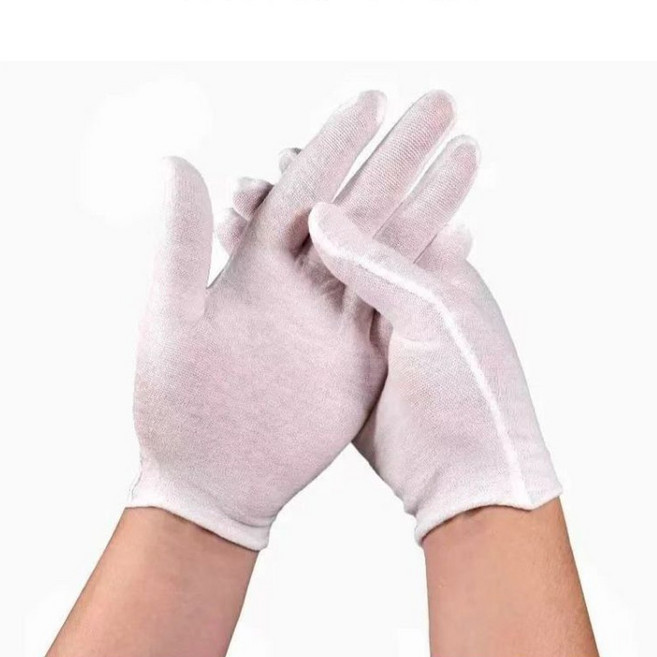 얇은 속장갑 면장갑 고무장갑속장갑 6켤레, 6개, 화이트