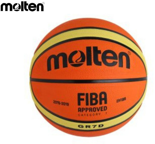 molten 籃球 GR7D FIBA 認證 橡膠, 1個