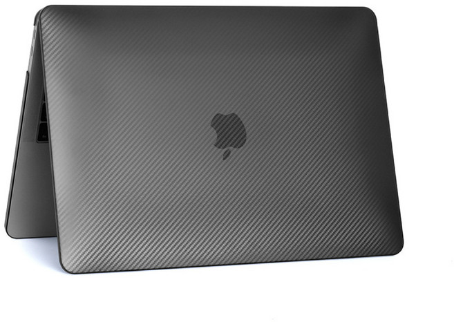 金士曼 Macbook 碳纖維紋 保護殼 筆電殼, 霧面透黑,Pro13吋｜2016~2022 M1, 1個