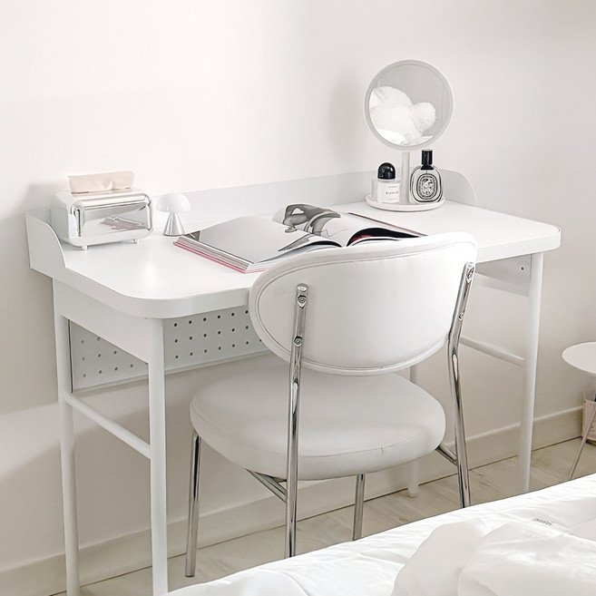 상도가구 두잉 콘솔 화장대 기본형 1000 테이블, 화이트