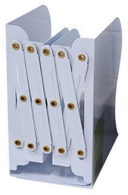 철제 자바라 확장형 책꽂이 책상 정리 북엔드 자바라책꽂이 사무용품