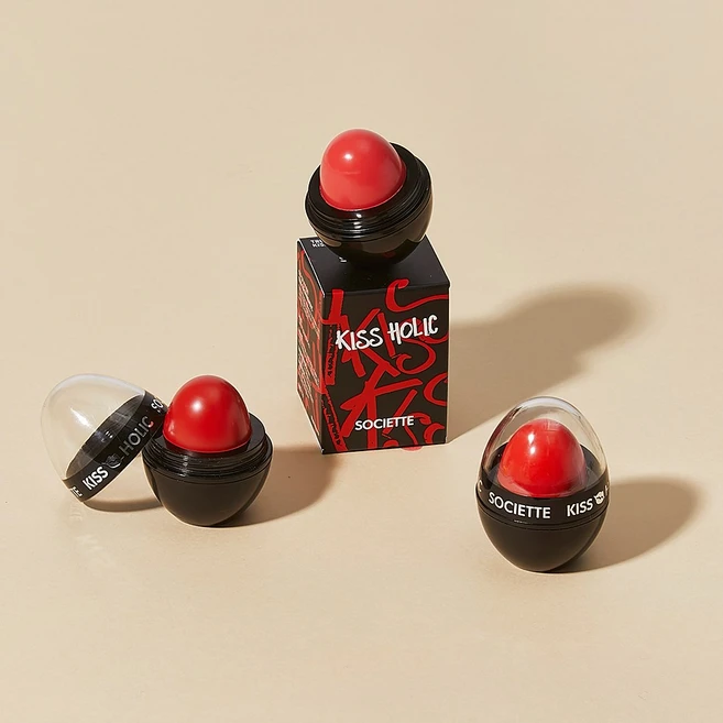 소시에떼 키스홀릭 립틴트밤 1+1 SNS핫 각질부각제로 대용량틴트, 로즈레드+엔젤핑크, 1개 - 쿠팡