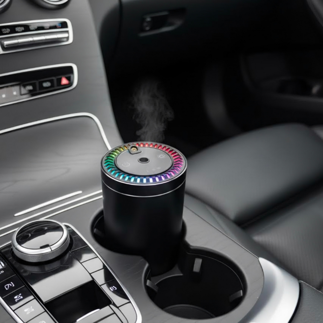 ai스마트 전자디퓨저 차량용 전자자동방향제 자동분사기 명품 향수향 디퓨저 7색컬러 새차선물, 1개, 도손 오드 퍼퓸(딥디크type)