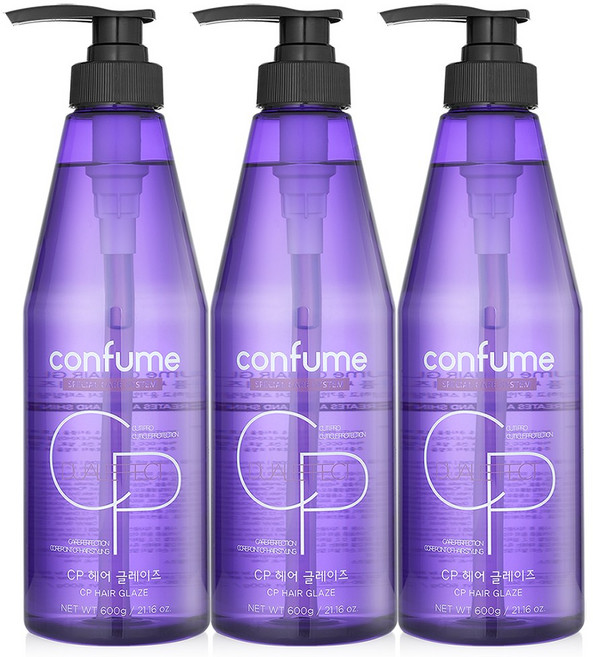 과일나라 컨퓸 헤어 글레이즈, 600ml, 3개