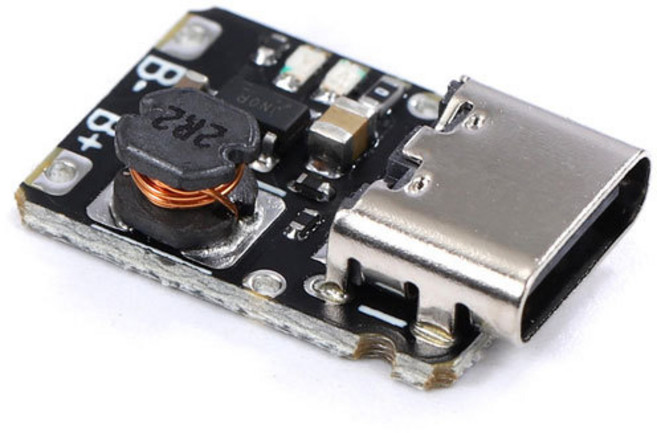 C type 리튬 배터리 충전 출력 겸용 모듈 3.7V to 5V, K053