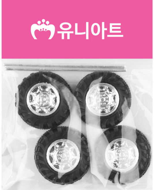 유니아트 1200 자동차바퀴 중, 5개