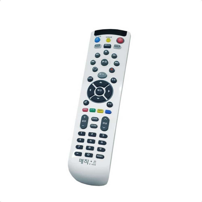 딜라이브 리모콘 백색 전TV 셋톱박스 통합리모컨 만능리모컨 디라이브
