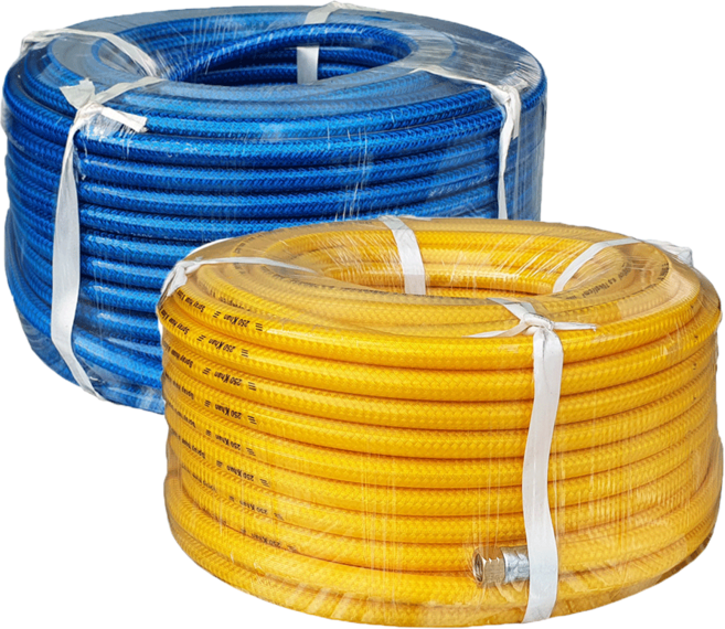 고압 분무기호스 6.5mm 8.5mm X 50m 농업용 동력 농약호스, 1개