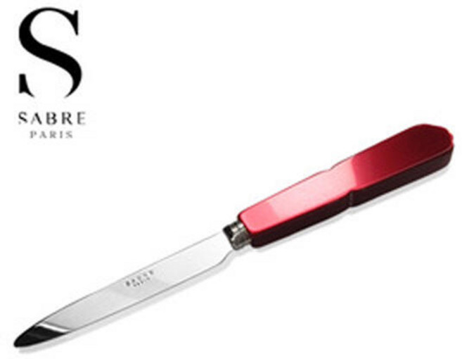 사브르 구스타브 디너 나이프, 레드, 1개, 1개