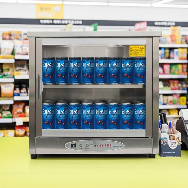 금원하이텍 국내산 전기 온장고 편의점 약국 쌍화탕, KHS-051H-SP1 2단