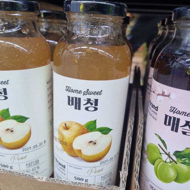 노브랜드 배청, 2개, 580g