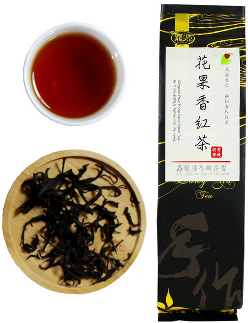 鑫龍源茶園 有機花果香紅茶 驗證合格 SGS檢驗, 30g, 1個, 1個裝