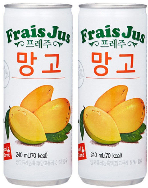 일화 프레주 망고주스, 240ml, 30개