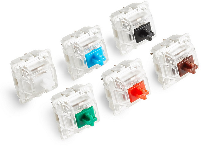 게이트론 축 키보드 RGB 스위치 흑축 황축 백축 적축 갈축 녹축 청축, RGB 갈축