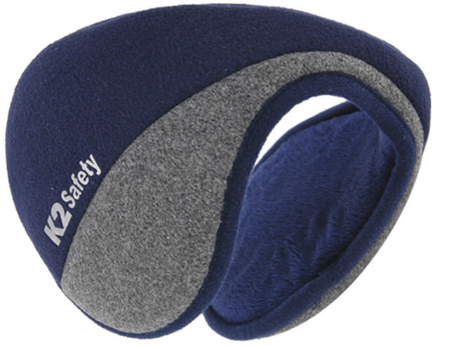 K2 Safety 듀얼 방한 귀마개, 네이비, 1개