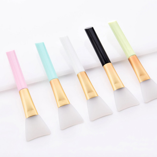 실리콘 마스크 브러쉬 피부미용도구 마스크팩붓, 핑크CM000959, 1개