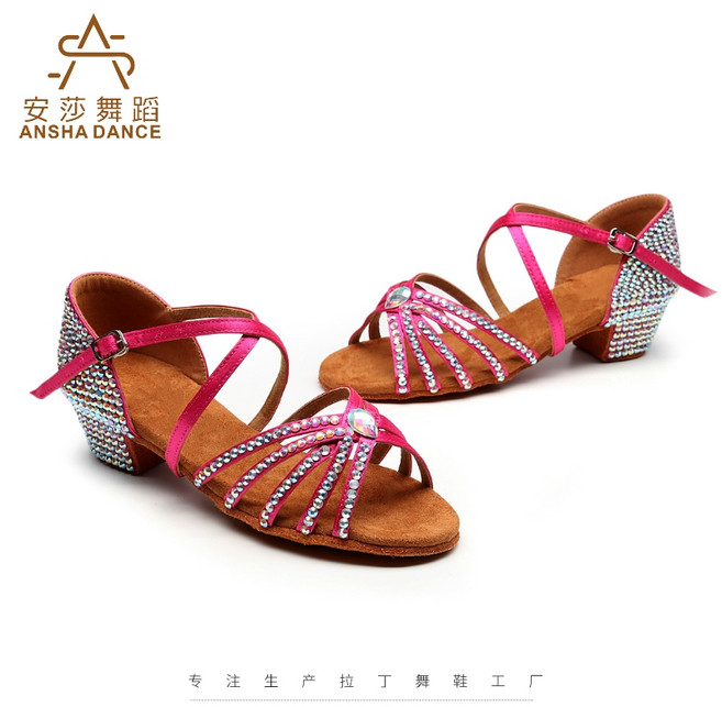큐빅 라틴화 스포츠 벨리 재즈 댄스 라틴 슈즈
