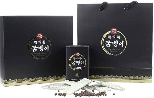 첨가물이 전혀 안 들어간 굼벵이 100% 참다름 굼벵이 환, 3g, 30개