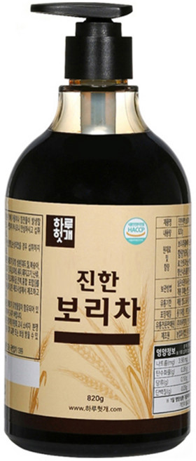 하루헛개 보리차 진한 원액 95% 휴대용용기세트, 1세트, 820ml