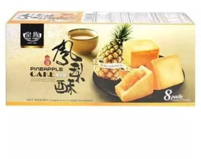 대만 파인케익 펑리수 과일케익 184g 수입과자추천, 1개