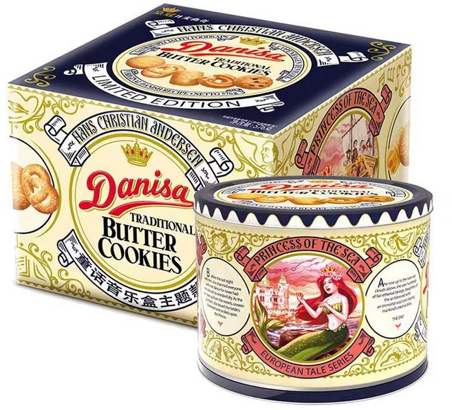 다니사 마요라 버터 쿠키 인어공주, 1개, 576g