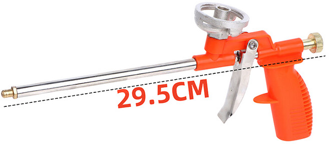 금속 폴리우레탄 폼 실란트 집 리노베이션용 특수 수동 도구 확장 스프레이건 글루건, 1개