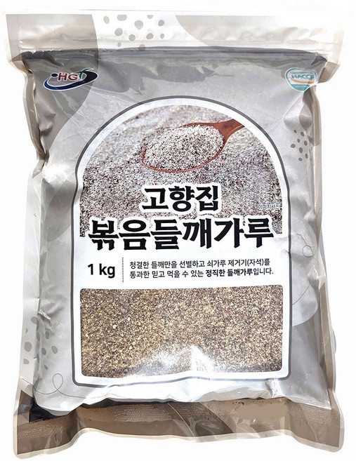 고향집 볶음들깨가루1kg 업소용 볶은들깨가루, 1개, 1kg