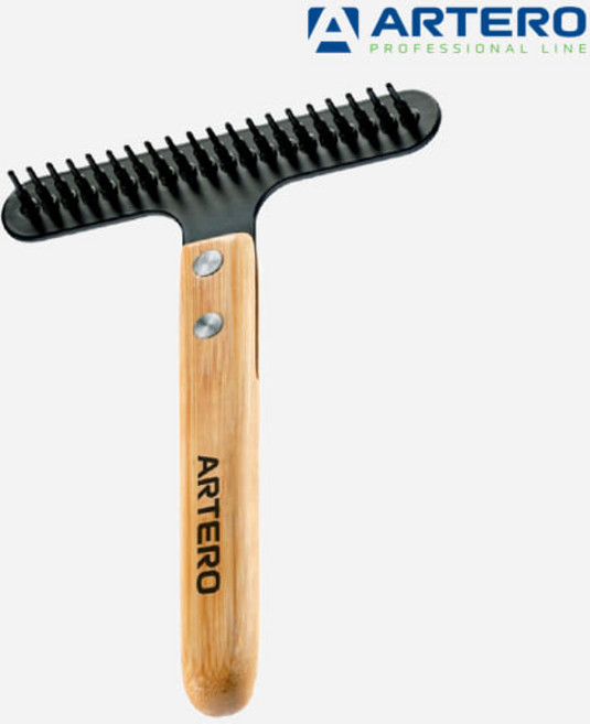 아테로 레이크 L P973 이중모 속털 죽은털 털갈이 강아지빗, 단일, 1개